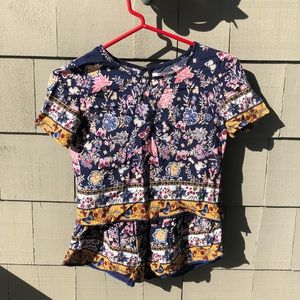 Floral LF two piece set by Here comes the sun.